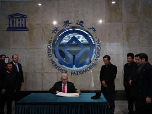 Yıldırım, Xi’an Büyük Cami’ni Ziyaret Etti