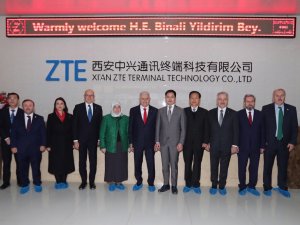 Yıldırım Çin’de Teknoloji Firmasını Ziyaret Etti