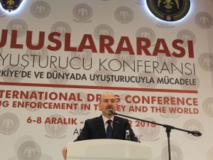 Soylu’dan Uyuşturucuyla Mücadele Açıklaması