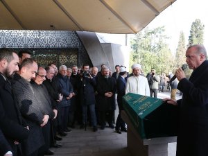 Erdoğan Cenazeye Katıldı