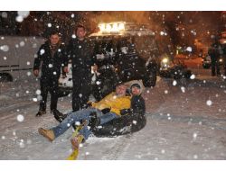 Artvin Caddelerinde Kayak Keyfi