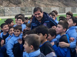 Ünal Karaman, Trabzonspor Futbol Okulu Açılışına Katıldı