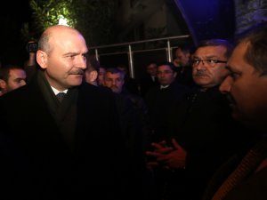 İçişleri Bakanı Soylu'dan Şehit Rize Emniyet Müdürü Verdi'nin Ailesine Taziye Ziyareti