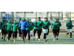 Bursaspor Kar Altında Çalıştı