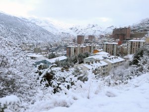 Gümüşhane’de Kar Yağışı Etkili Oldu