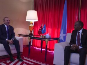 Bakan Çavuşoğlu Somali Başbakanı Khayre İle Görüştü