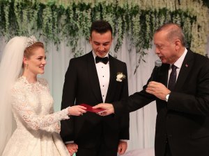 Erdoğan Denizli’de Nikah Törenine Katıldı