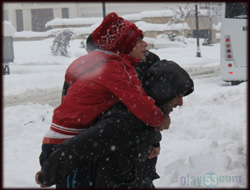 Rize’de Kar Esareti