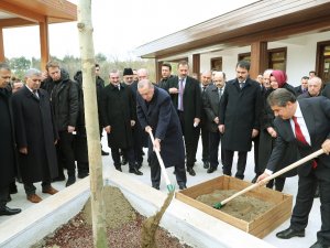 Erdoğan, 15 Temmuz Millet Bahçesini Gezdi