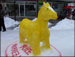 Rize'de Kardan Adam Zamanı!