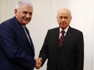 Yıldırım-bahçeli Görüşmesi Başladı