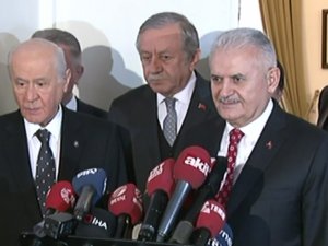 Yıldırım, Mhp Lideri Bahçeli İle Görüştü