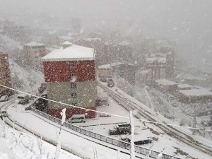 Gümüşhane’de Kar Yağışı
