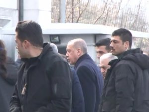 Cumhurbaşkanı Erdoğan Ak Parti İl Başkanlığına Geldi
