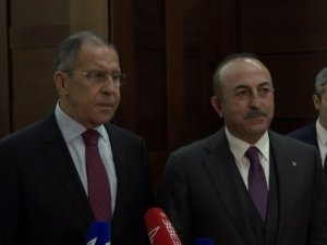 Çavuşoğlu’ndan Rus Mevkidaşıyla Ortak Basın Açıklaması