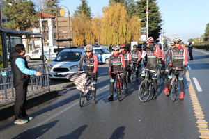 4. Sarıkamış Şehitlerini Anma Bisiklet Turu'nda Bisikletçiler Rize'de