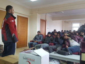 Rize'de 45 Düzensiz Göçmen Yakalandı