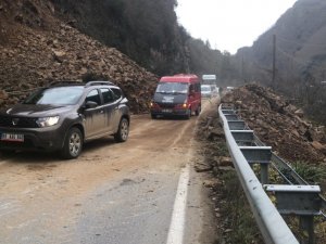 Giresun’da Heyelan