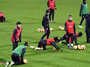 Galatasaray Antalya’daki Son Antrenmanını Yaptı