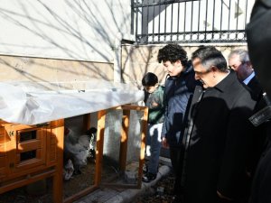 Vali Kaymak Tavuklarından Ayrılamayan Öğrenci İle Buluştu