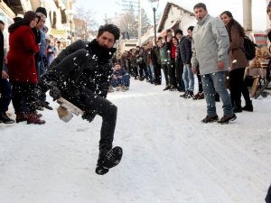 Kelkit Vadisi’nde İlk Kar Festivali Düzenlendi