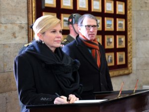 Hırvatistan Cumhurbaşkanı Kitaroviç Tbmm’yi Ziyaret Etti