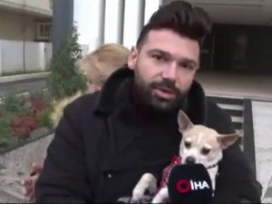 Ünlü Şarkıcı Ve Köpeği Mahsur Kaldı