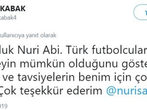 Ozan Kabak’tan Nuri Şahin’e Cevap