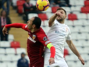 Antalya’da Gol Yok