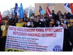 Trabzon’da Kesk’ten Bütçe Eylemi