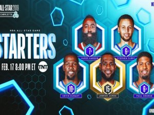 Nba All-star’da İlk 5’ler Ve Kaptanlar Belli Oldu