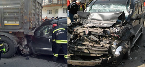 Rize'de Trafik Kazası 1 Ağır Yaralı