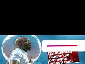 Diagne’den Galatasaray Paylaşımı