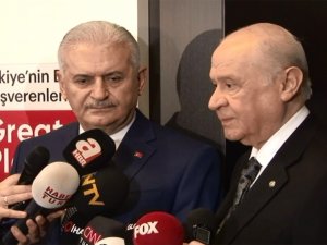 Devlet Bahçeli’den Binali Yıldırım’a Ziyaret