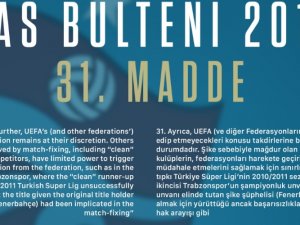 "Cas Bülteninde Şampiyonluğumuzu Tescil Etmiştir”