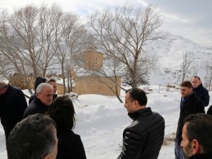 Vali Taşbilek İmera Manastırı Ve Krom Antik Kentinde İncelemelerde Bulundu