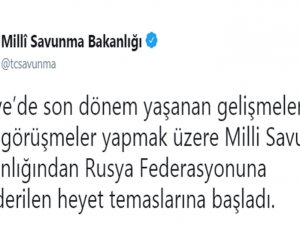 Rusya’ya Giden Heyet Temaslarına Başladı