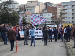 Trabzon’da Tff Protestosu