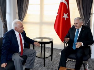 Binali Yıldırım Doğu Perinçek’i Kabul Etti