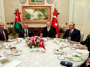 Erdoğan Ürdün Kralı Abdullah İle Bir Araya Geldi