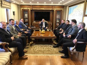 Yeniden Refah Partisi Rize İl Başkanı Zerdeci’den Vali Çeber’e Ziyaret