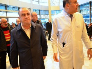 Fatih Terim Hastaneye Geldi