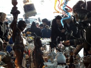 Antika Pazarına Turist Akını