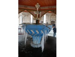 Tokat’ta Şadırvanlar Buz Tuttu