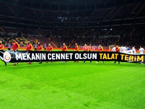 Galatasaray Ve Hatayspor’dan Talat Terim İçin Pankart