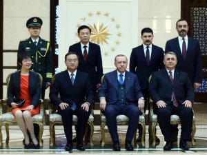 Çin Büyükelçisi Beştepe’de
