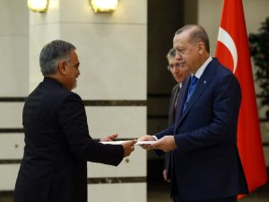 Erdoğan İran Büyükelçisini Kabul Etti