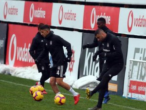 Beşiktaş Taktik Çalıştı