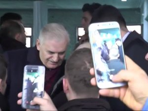 Binali Yıldırım Cuma Namazını Beykoz’da Kıldı