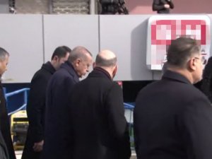 Erdoğan Enkaz Bölgesinde